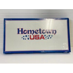 Sealed Hometown USA Lancaster Opoly Monopoly Board Game Complete 1986 Box Dents